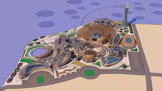 0065 - Marine Research Center - 2021 - 03 - 2D Plans - 3D Files 3D model