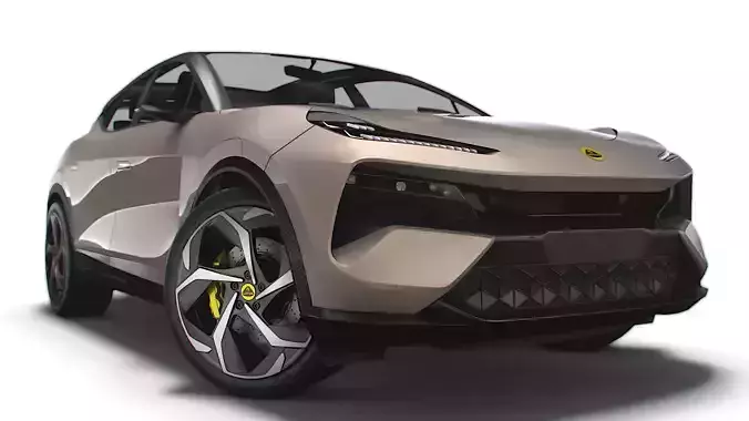 Lotus Eletre UK spec 2023 3D model