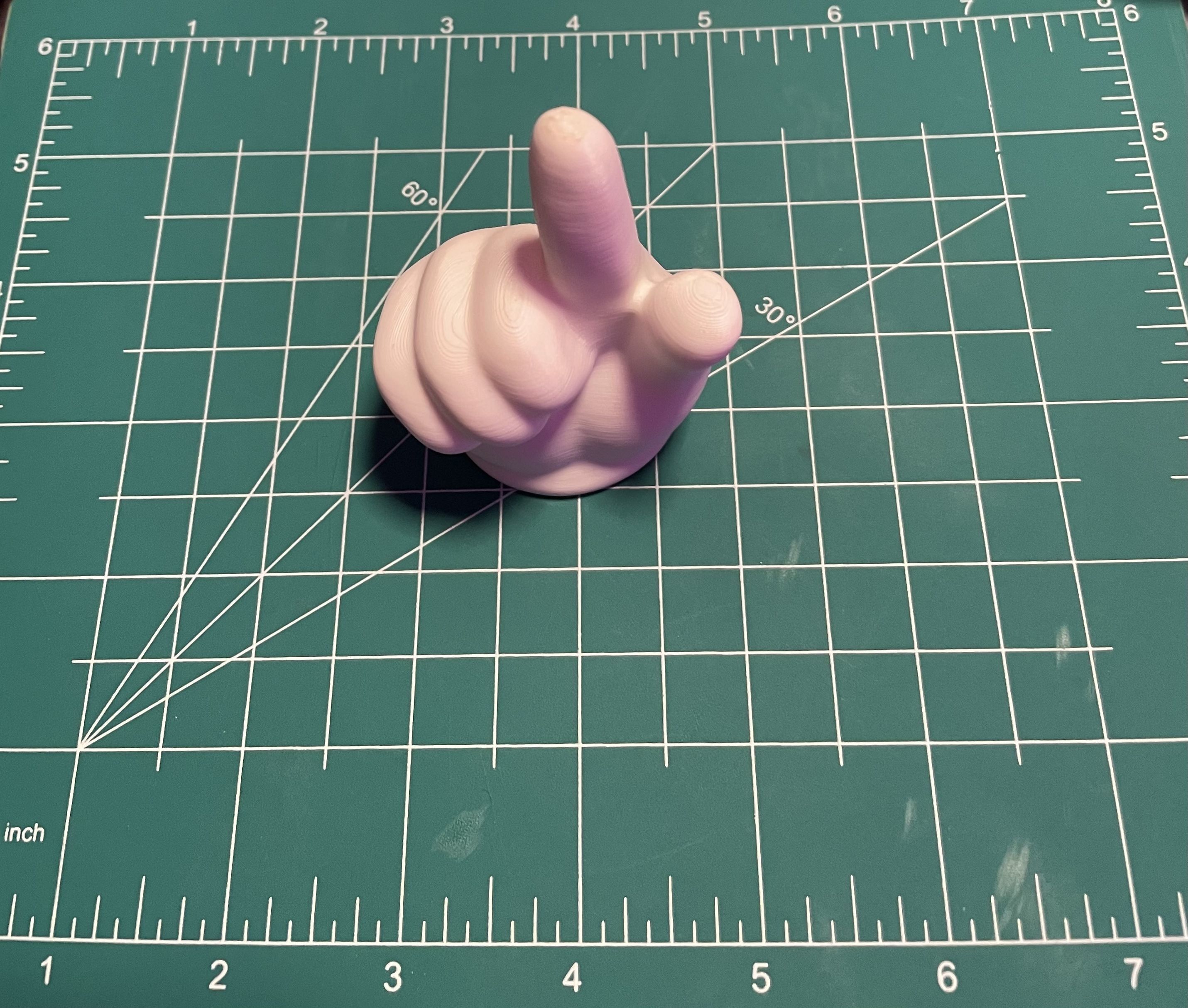 Pointer Finger 3D print model_2
