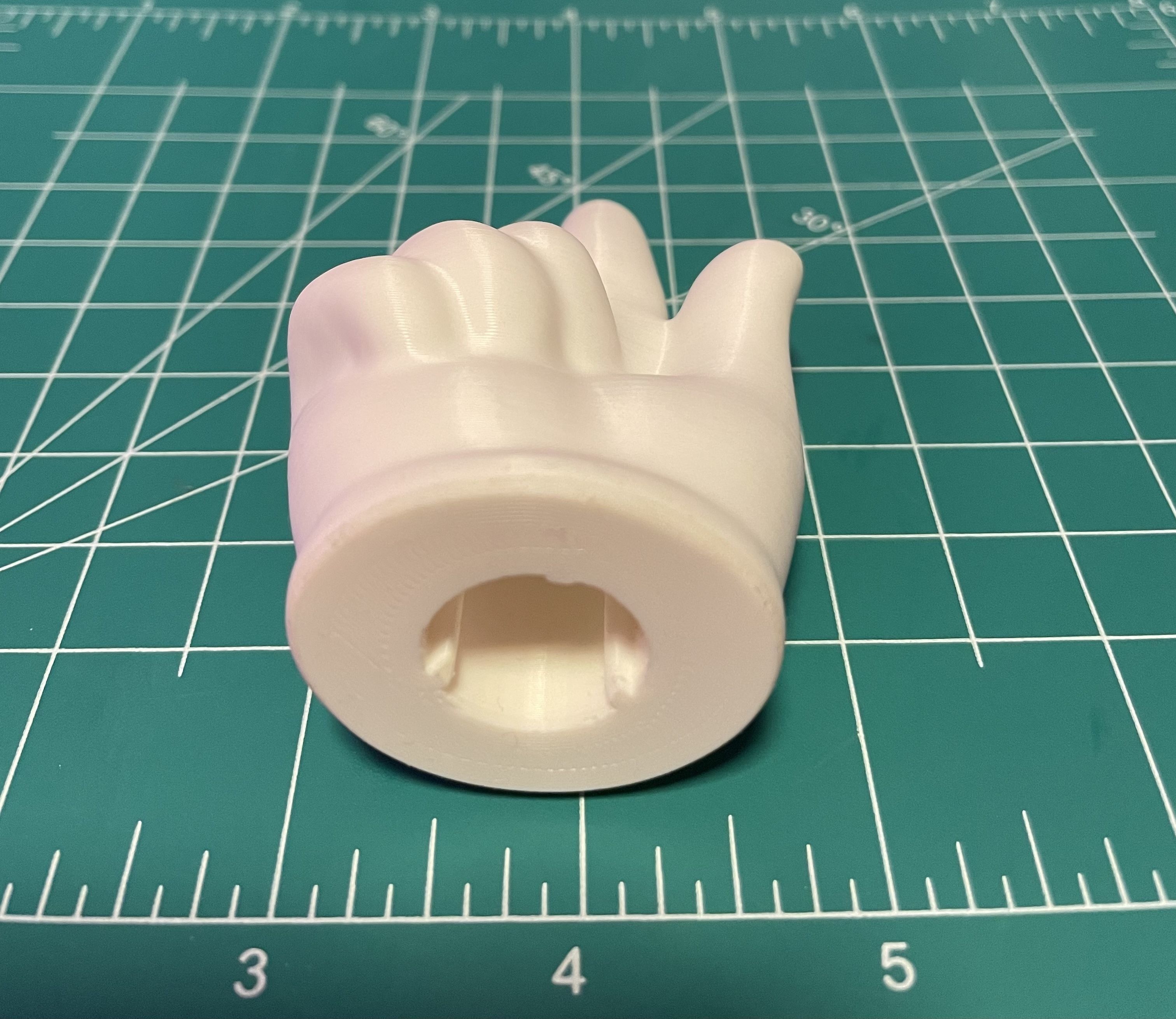 Pointer Finger 3D print model_1