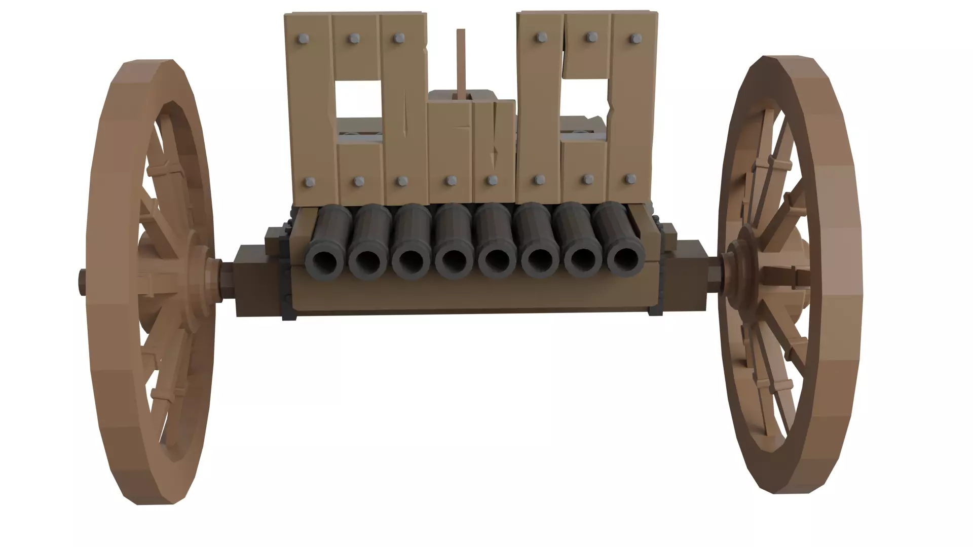 cannon in century 15 th Free 3D model