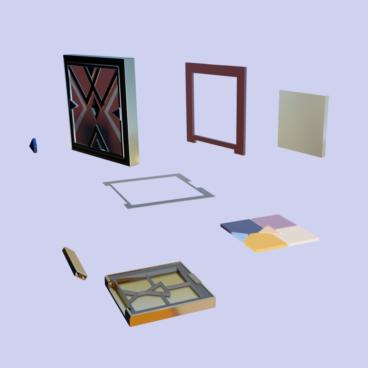 Genshin Impact Dehya Palette 3D print model_6