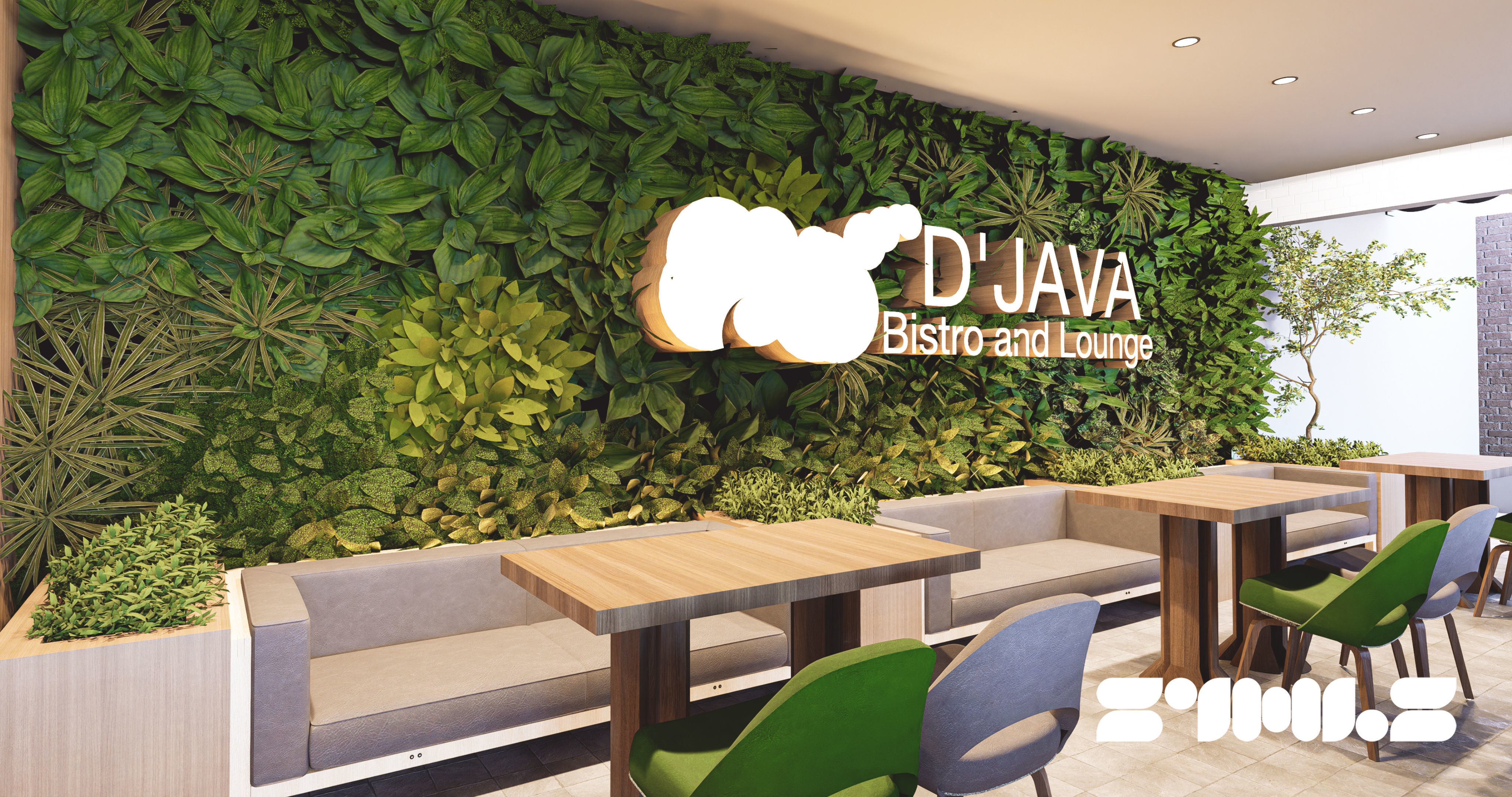 D5 SCENE and 3D model Cafe DJava Interior 3D model_5