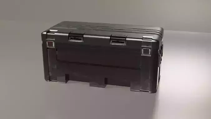 Military Crate 3d model Free 3D model