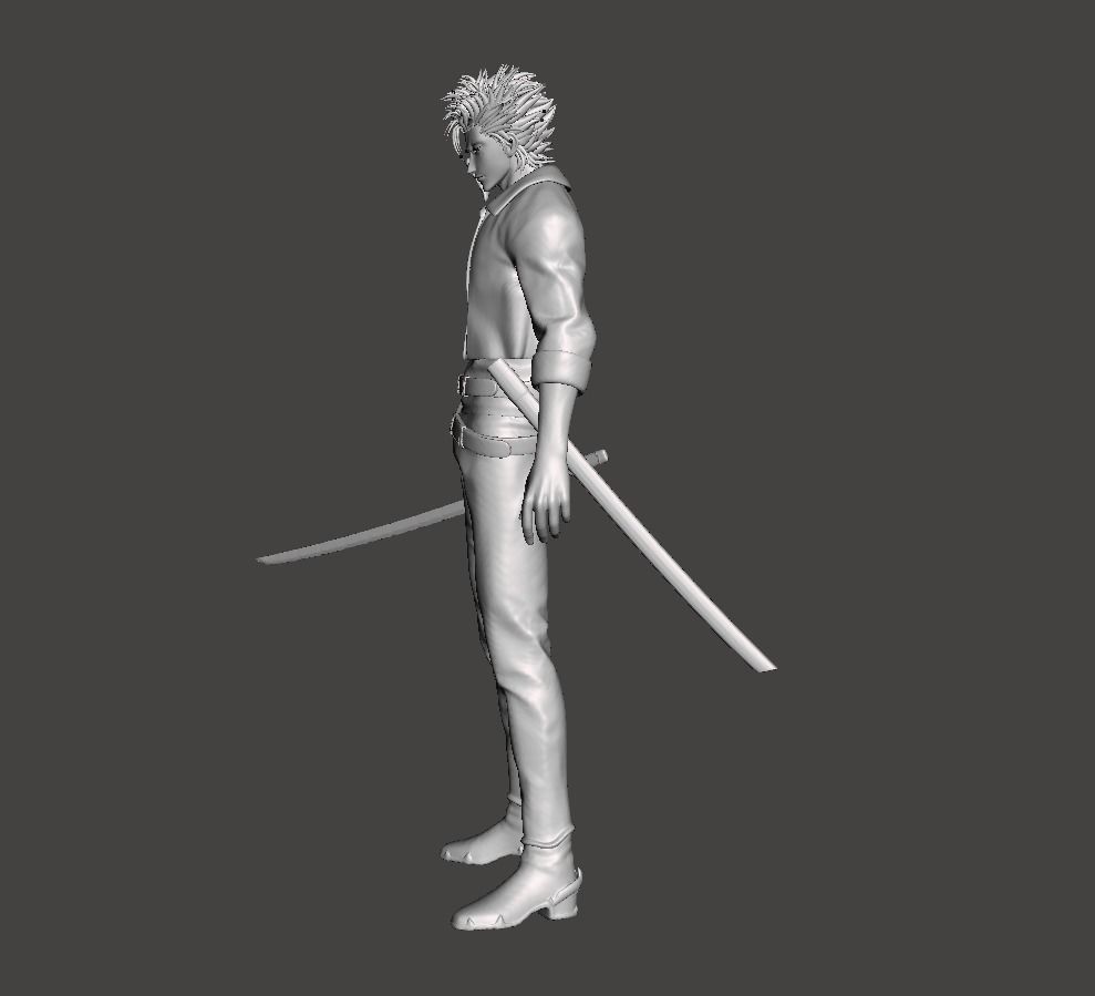 Grimmjow Jaegerjaquez 3D Model 3D print model_1