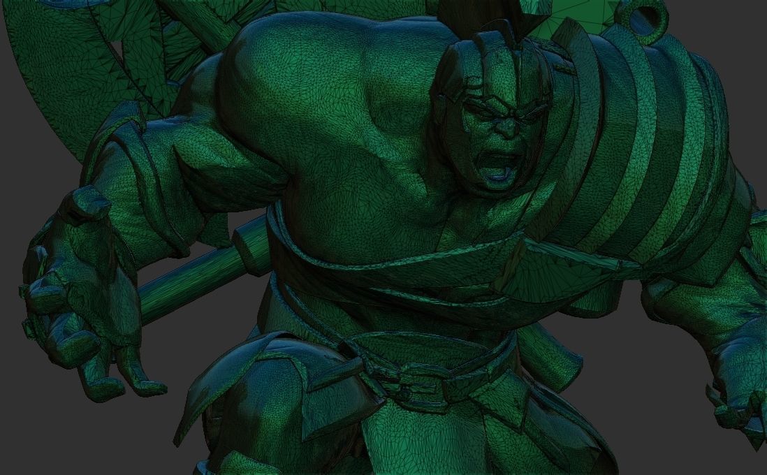 Hulk Thor Ragnarok 3D print model_4