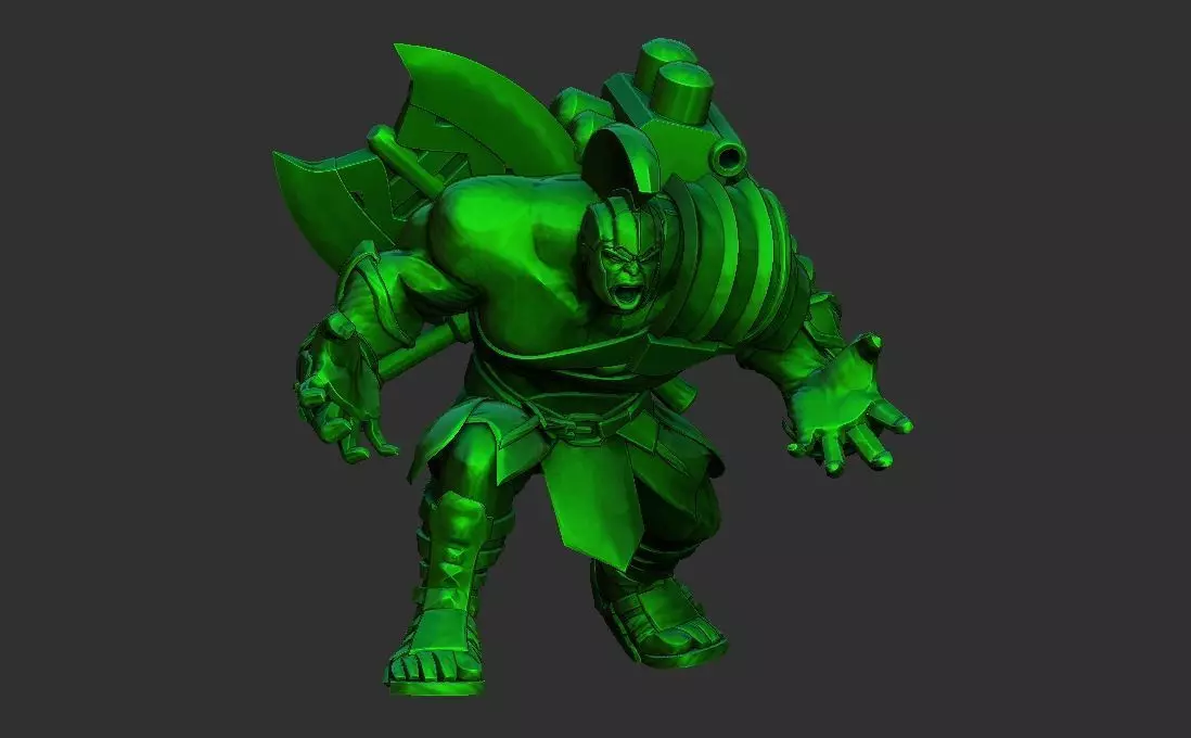 Hulk Thor Ragnarok 3D print model_0