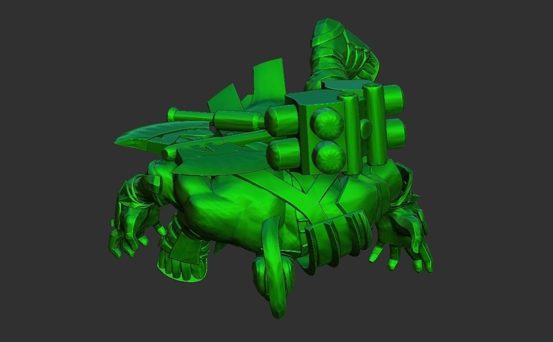 Hulk Thor Ragnarok 3D print model_3
