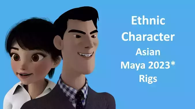 Stylized Ethnic Rigs - Asian