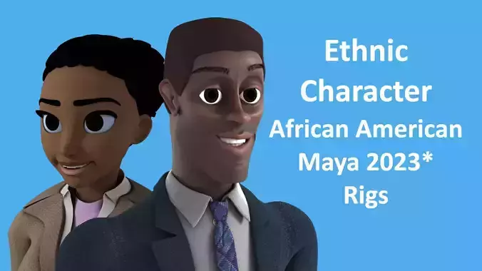 Stylized Ethnic Rigs -  African American
