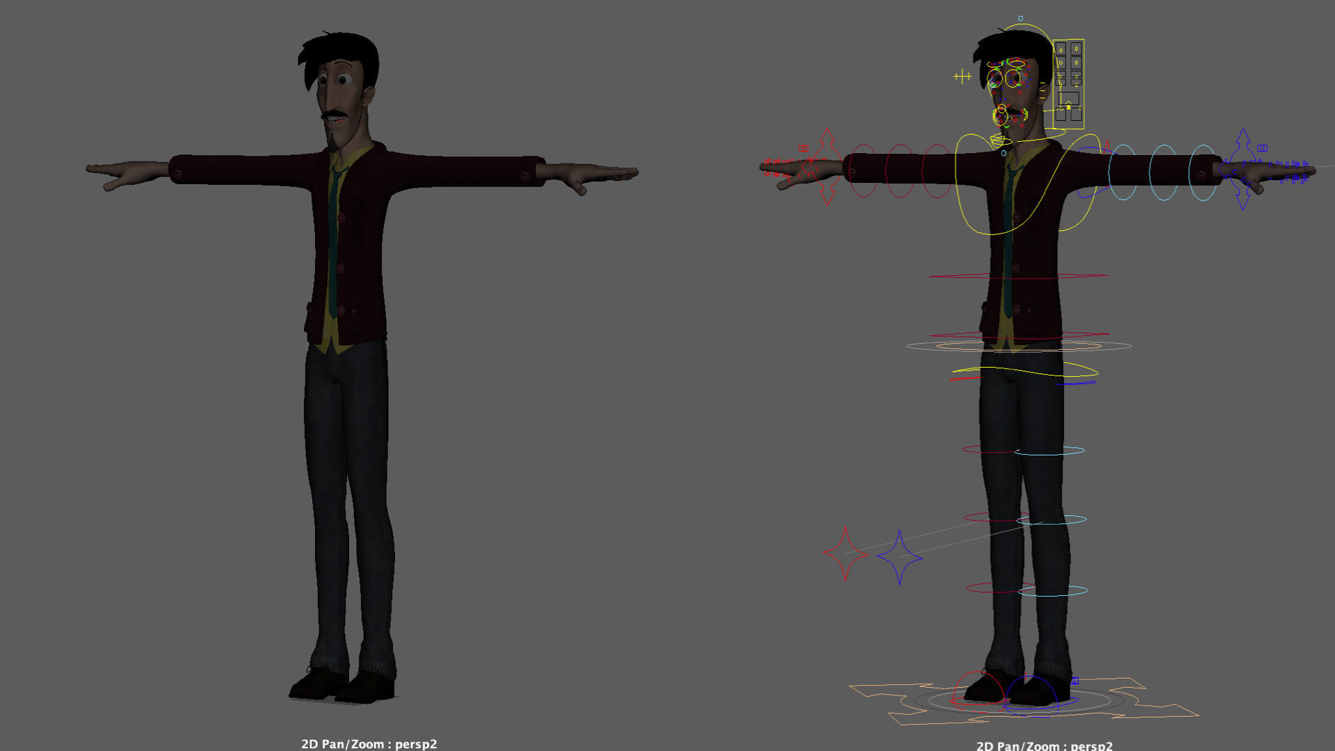 Stylized Ethnic Rigs - Spanish 3D model rigged | CGTrader