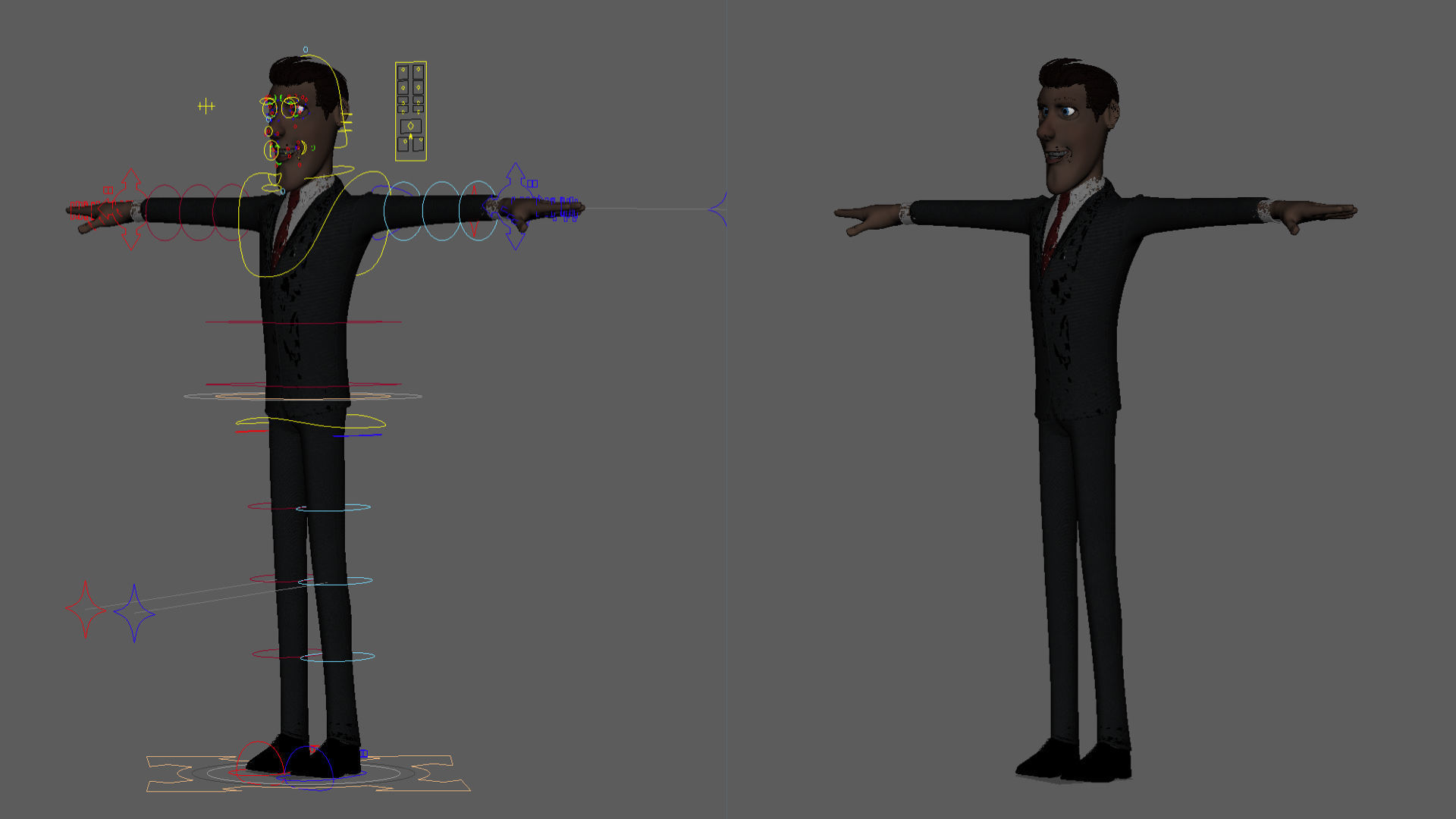 Stylized Ethnic Rigs - White 3D model rigged | CGTrader