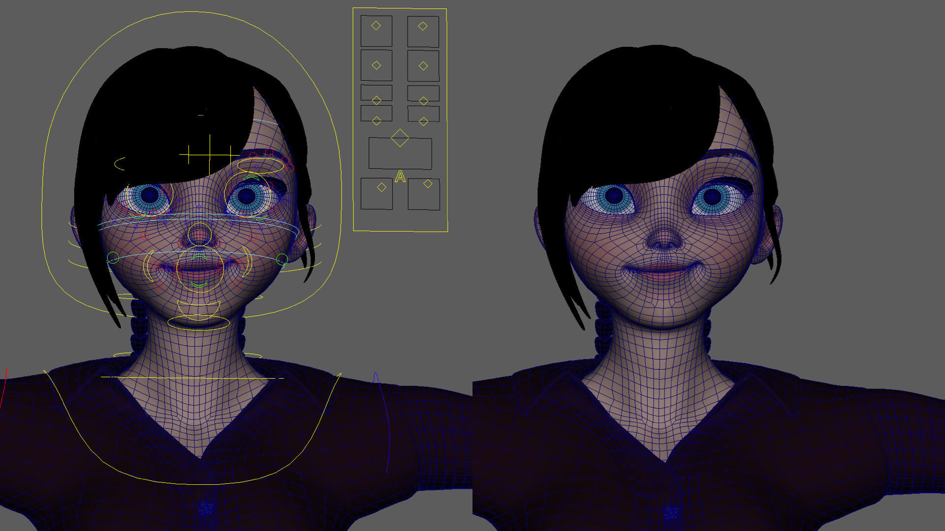 Stylized Ethnic Rigs - White 3D model rigged | CGTrader