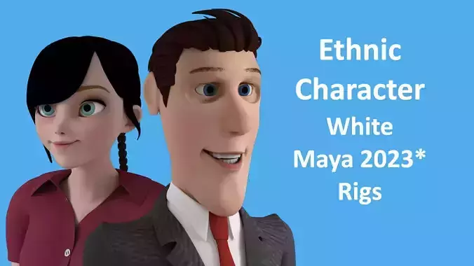 Stylized Ethnic Rigs - White