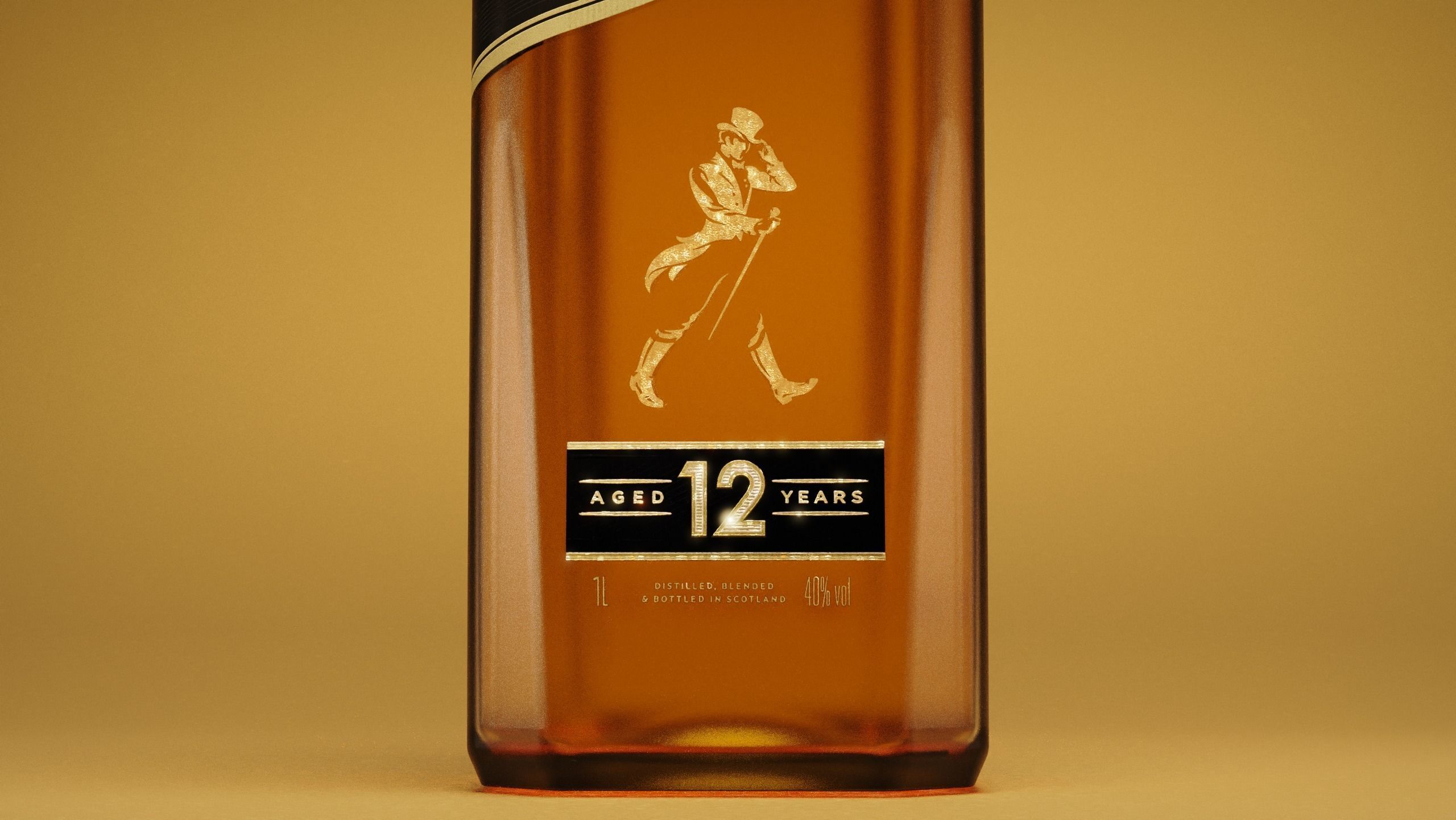 Johnnie Walker Bottle Back Label - 3D Model - High quality  3D model_7
