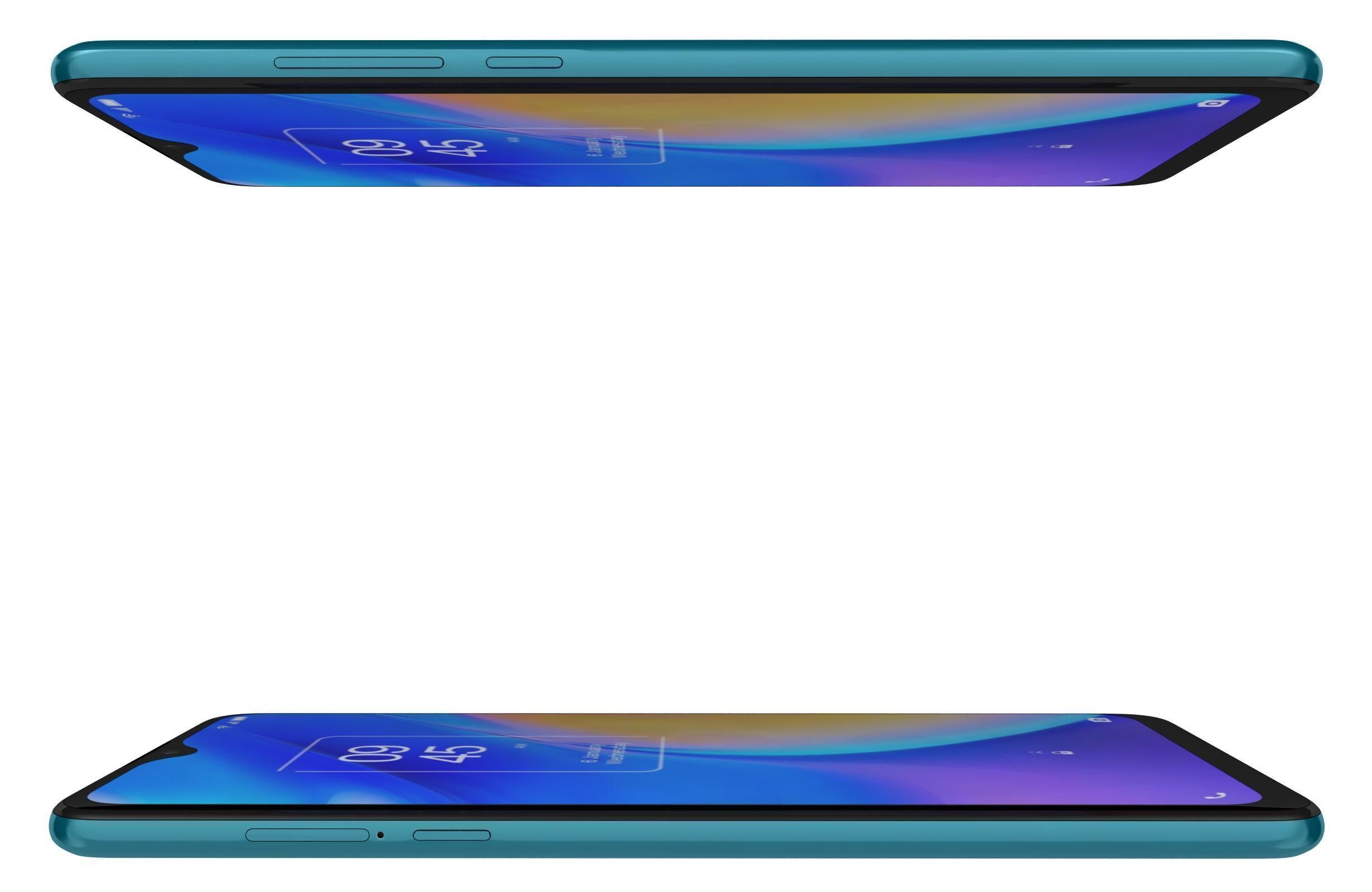 TCL 20 SE Blue 3D model_9