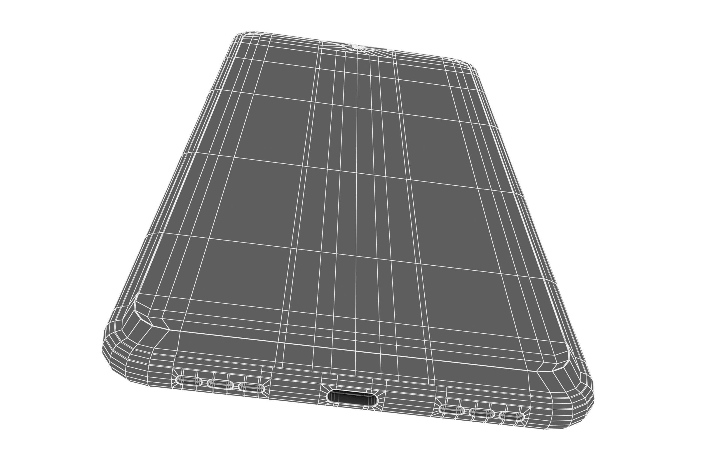 TCL 20 SE Blue 3D model_19