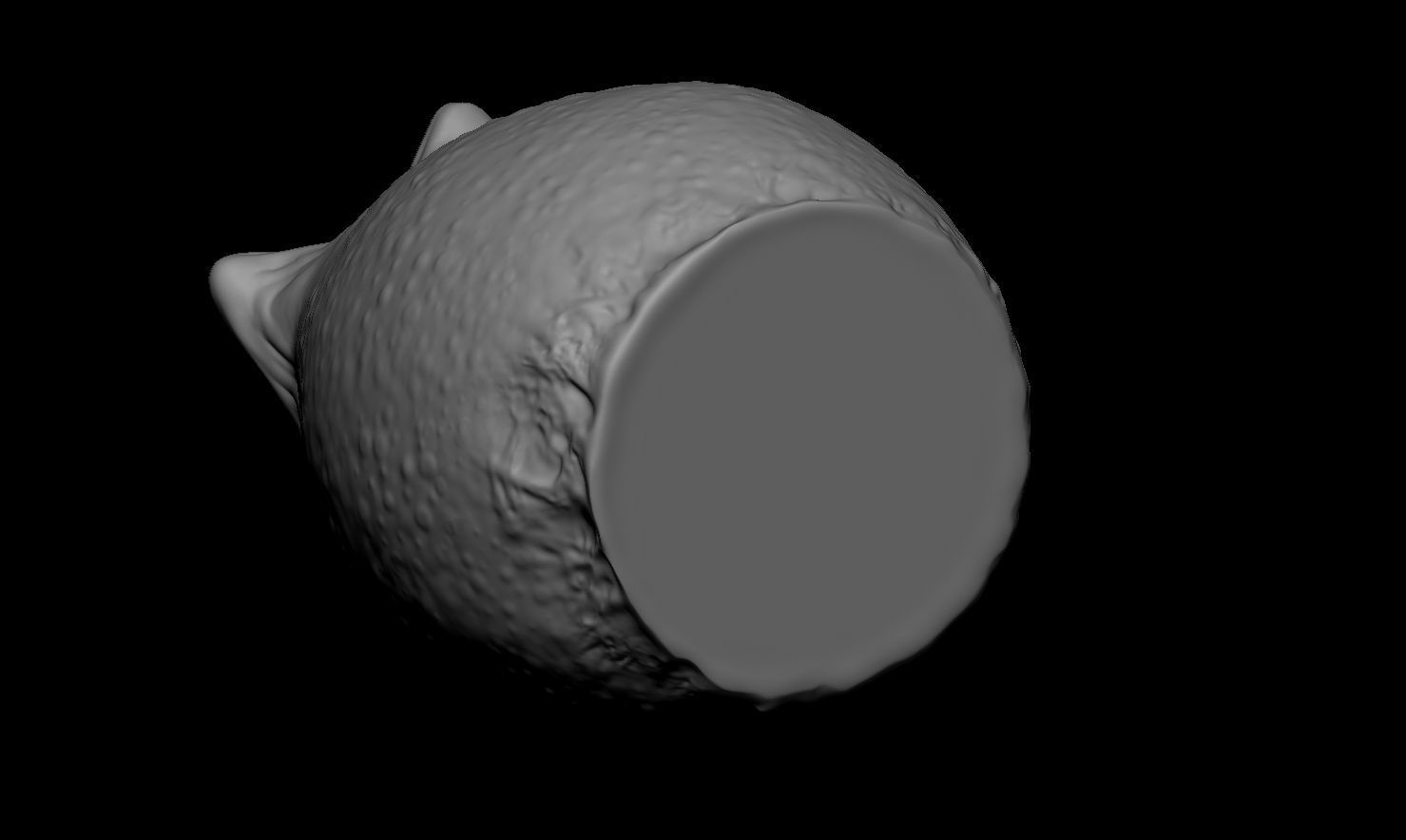 3D PRINTABLE OPEN ALIEN EGGS THREE PACK 3D print model_31