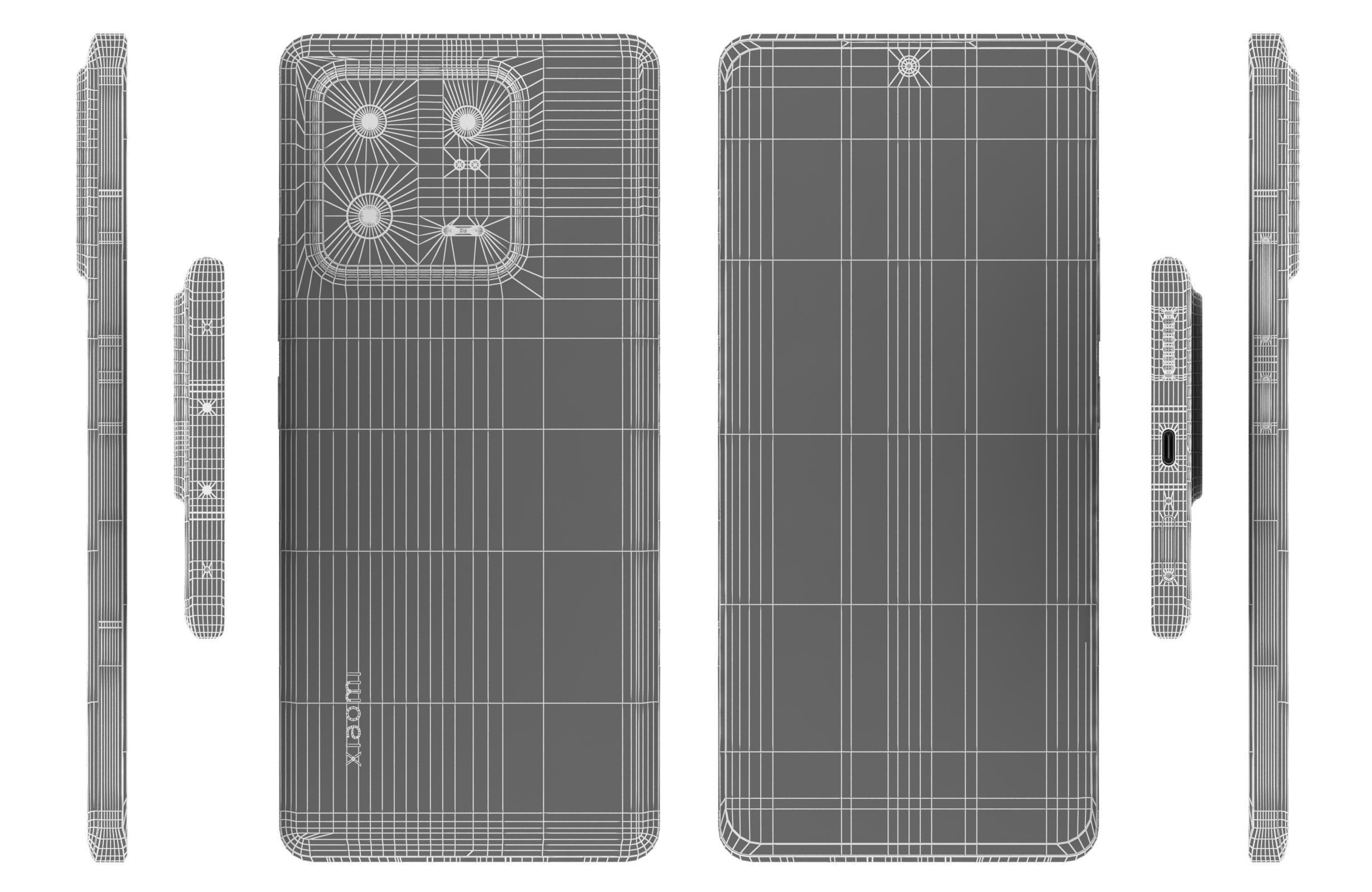 Xiaomi 13 Pro White 3D model_14