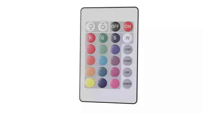 Leds remote control 3D model