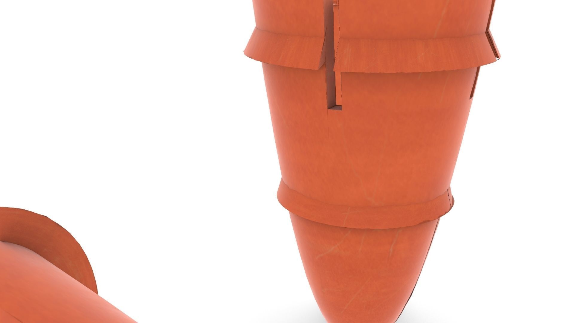 Expanding plug I Taquete expansivo Low-poly 3D model_12