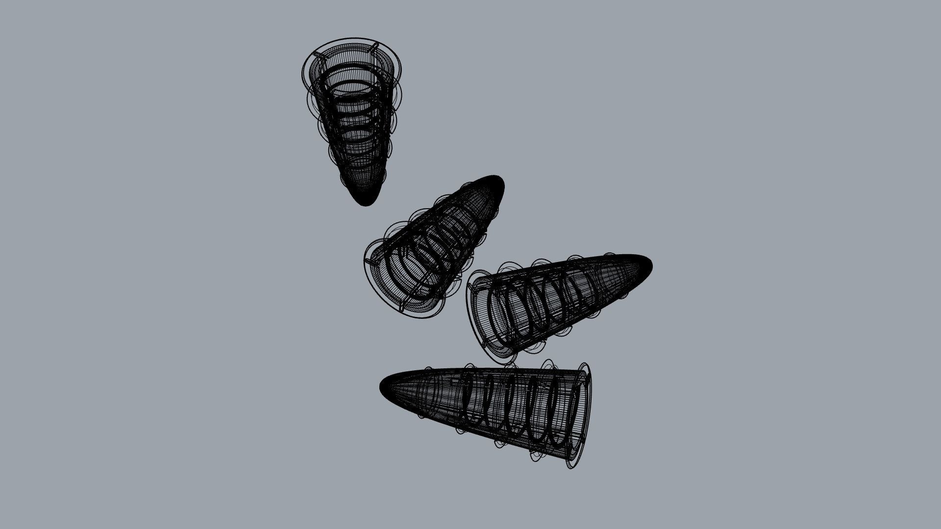 Expanding plug I Taquete expansivo Low-poly 3D model_14