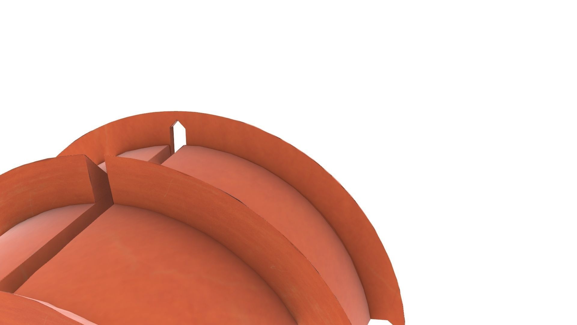 Expanding plug I Taquete expansivo Low-poly 3D model_11