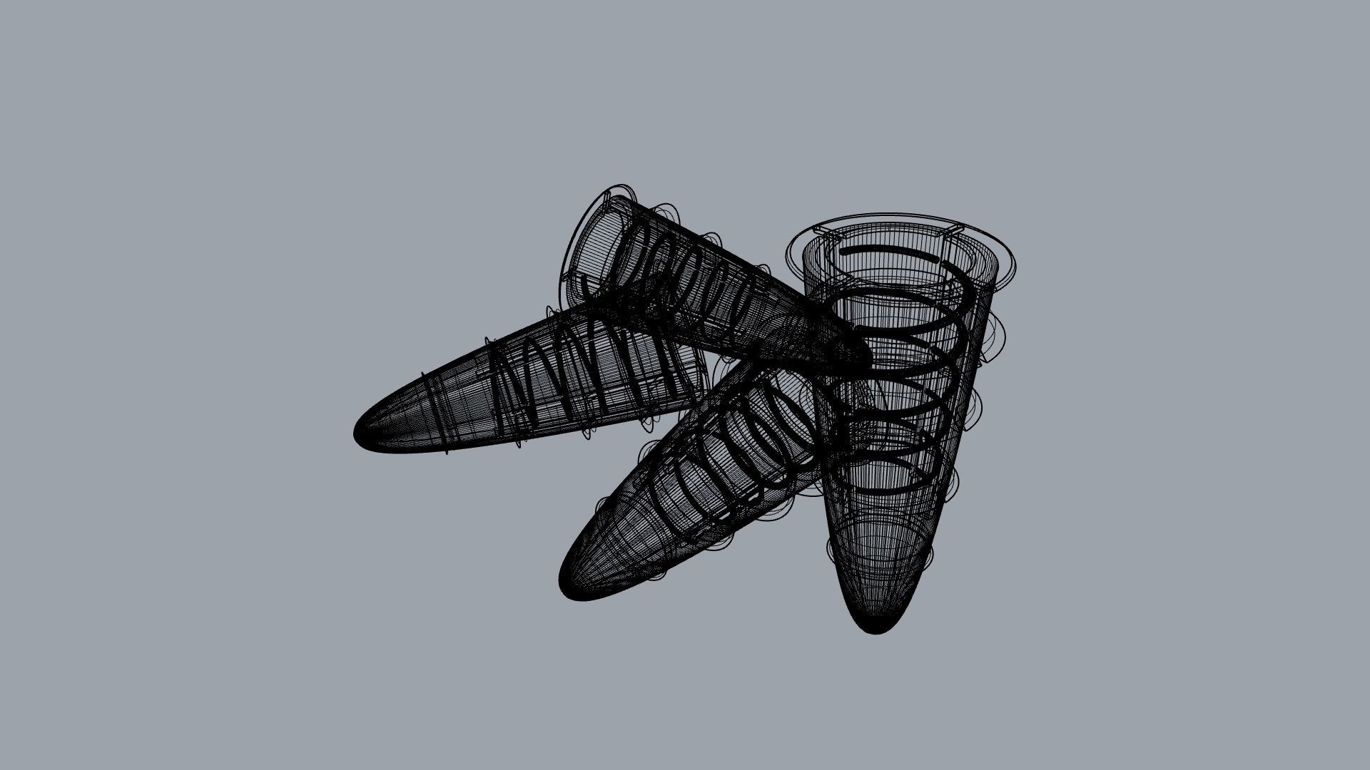 Expanding plug I Taquete expansivo Low-poly 3D model_6