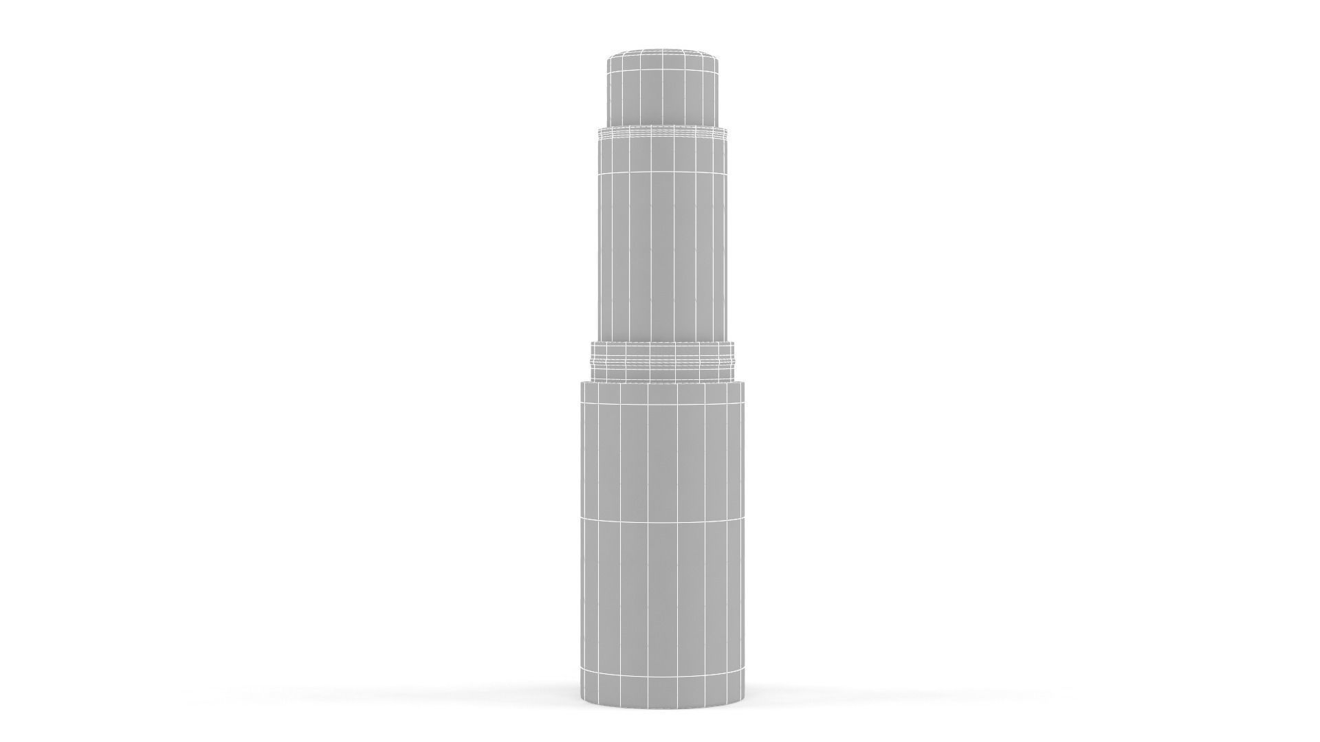 Lipstick eyeliner tube 3D model_9