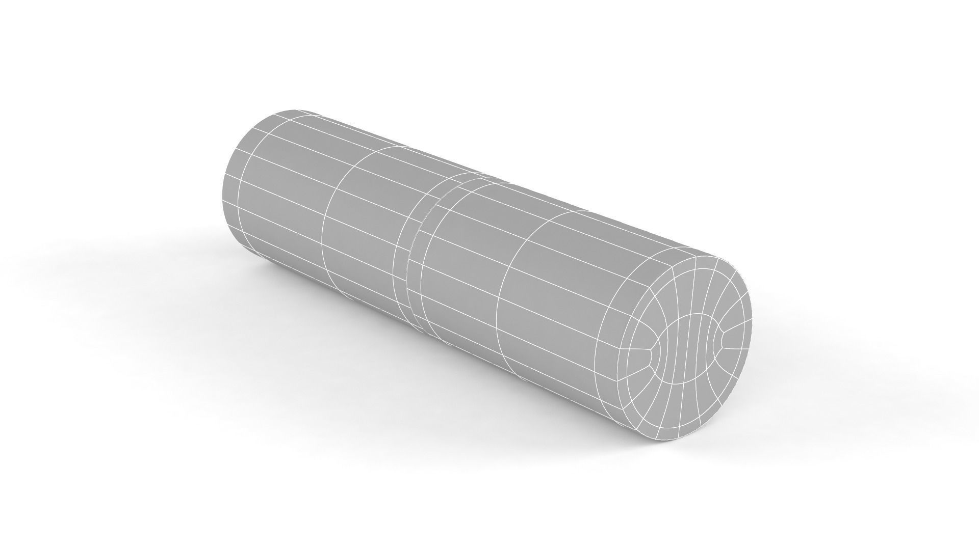 Lipstick eyeliner tube 3D model_11