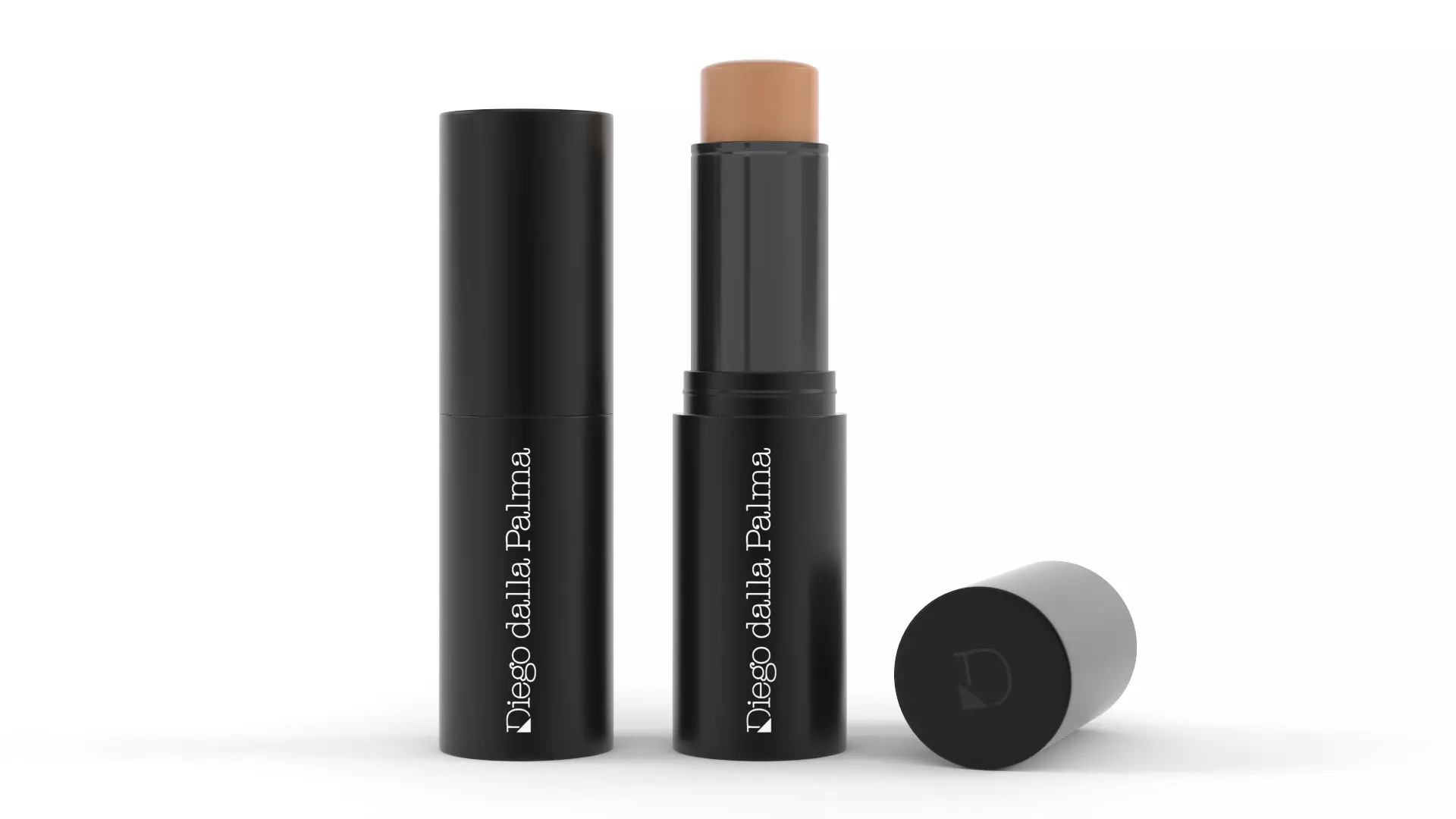 Lipstick eyeliner tube 3D model_0