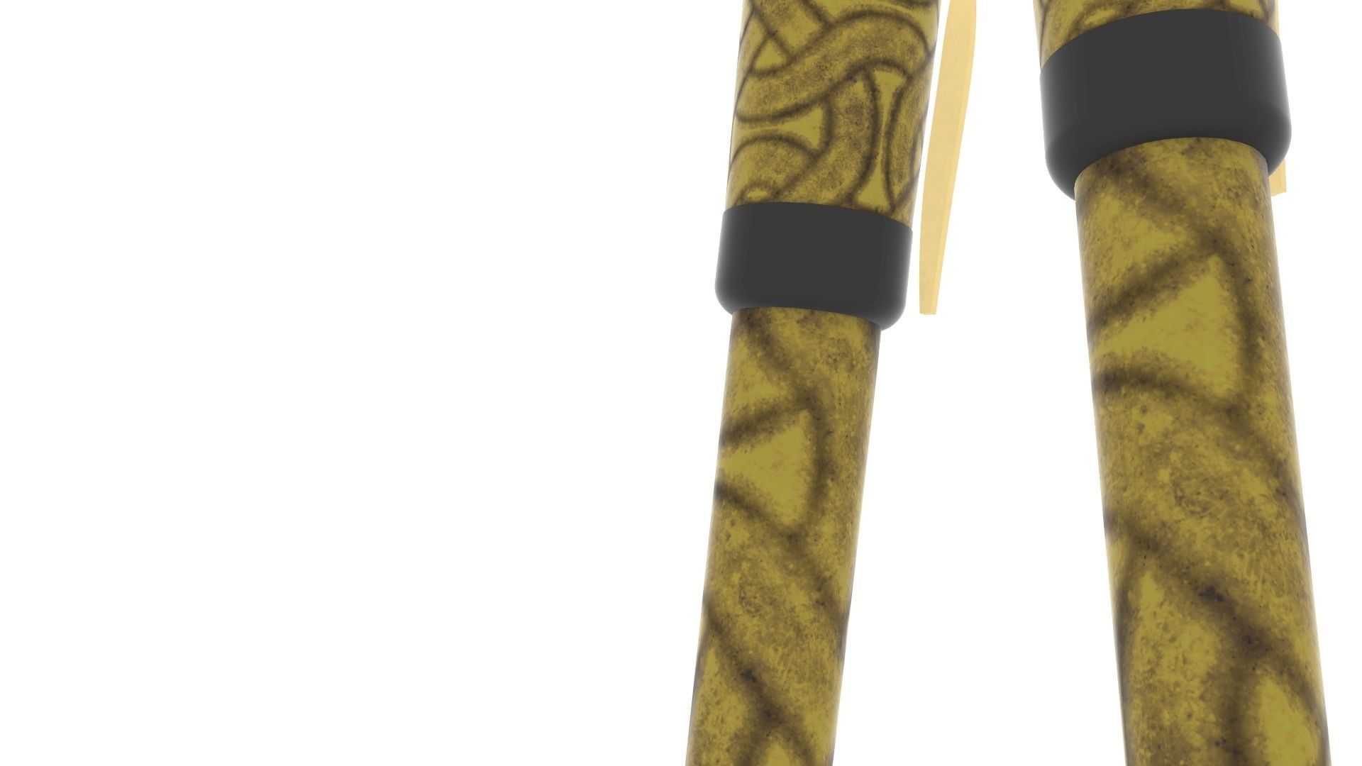 Viking Pen I Pluma Vikinga Low-poly 3D model_9