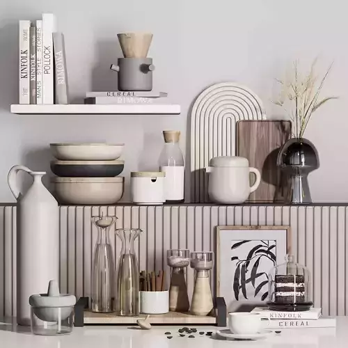 kitchen accessories046 3D model