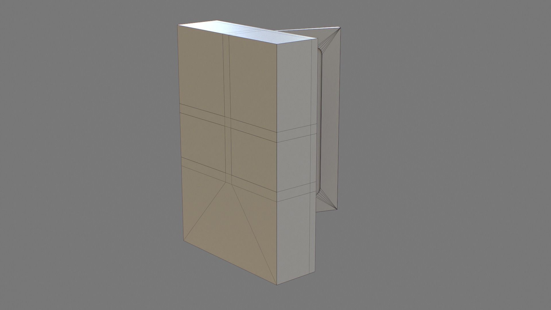 First Aid Box Low-poly 3D model_21