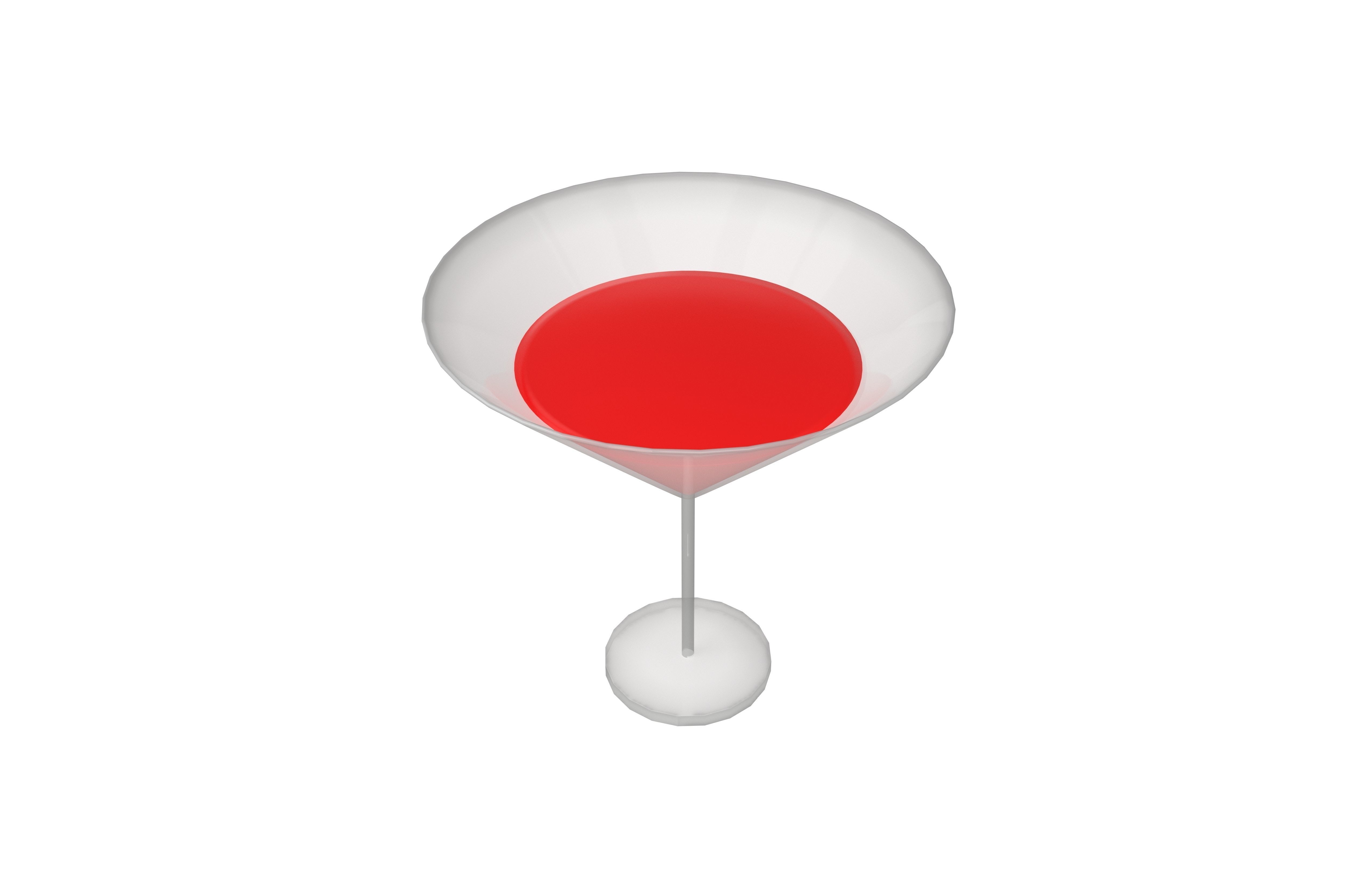 Drinks Icon v1 007 Low-poly 3D model_2