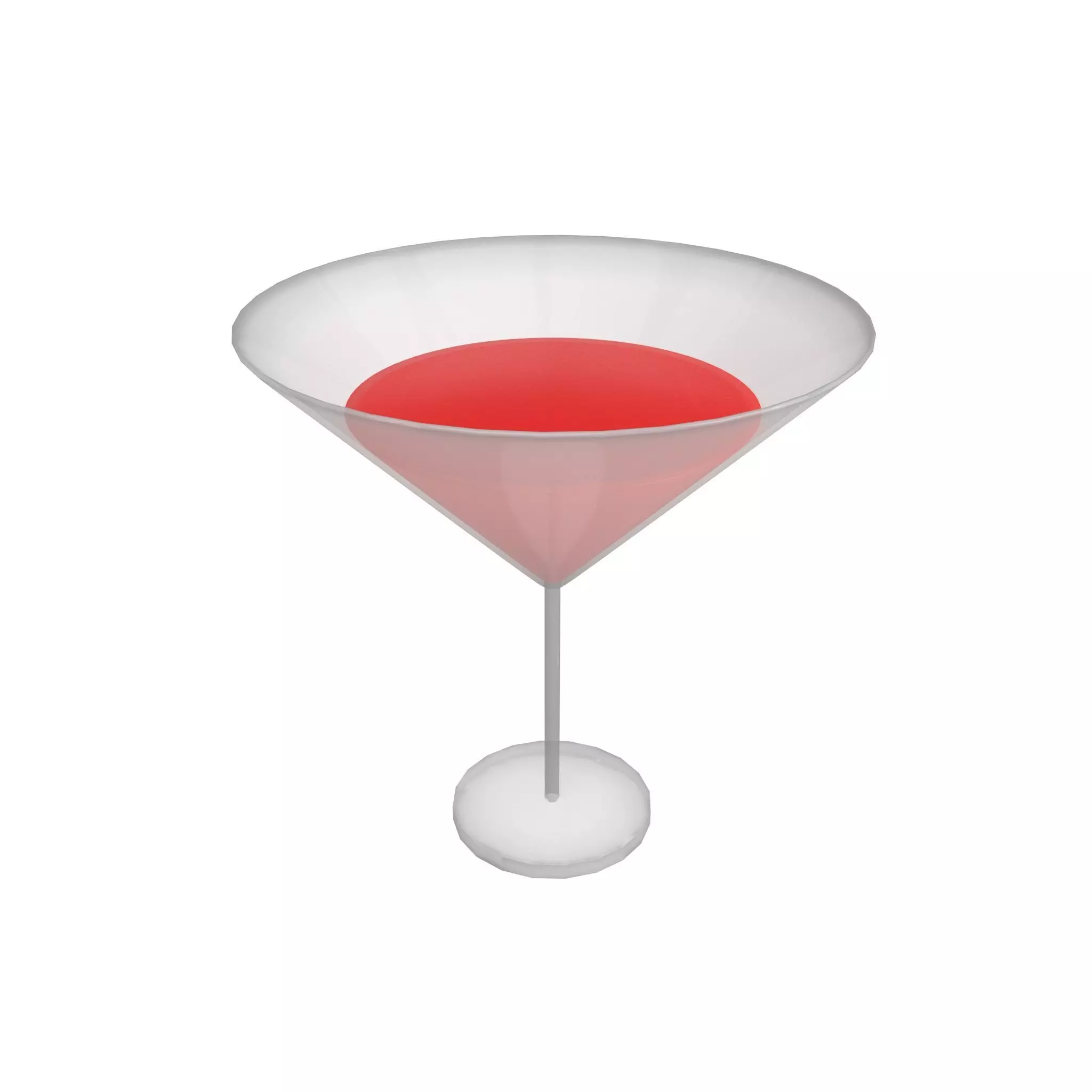 Drinks Icon v1 007 Low-poly 3D model_0