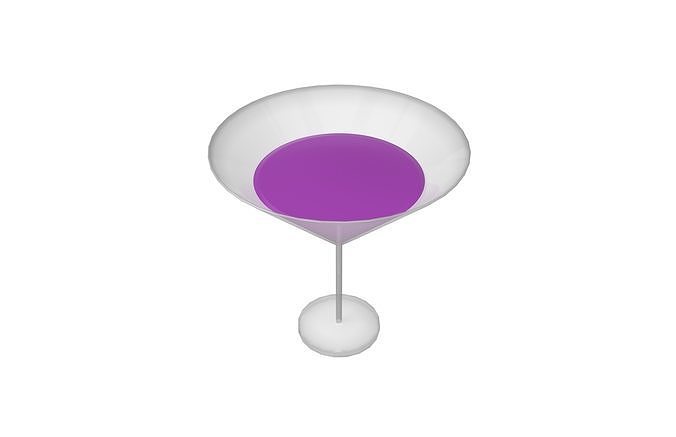 Drinks Icon v1 008 Low-poly 3D model 3