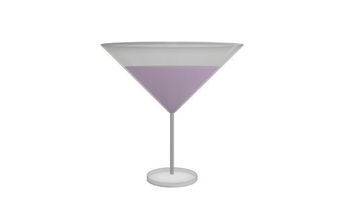 Drinks Icon v1 008 Low-poly 3D model 2