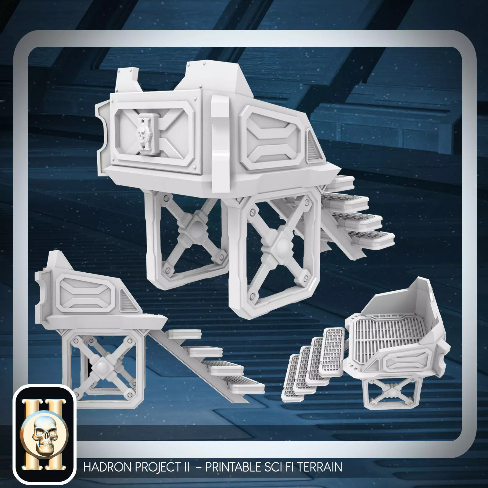 PLATFORM 2 - 3D PRINTABLE MODEL 3D print model