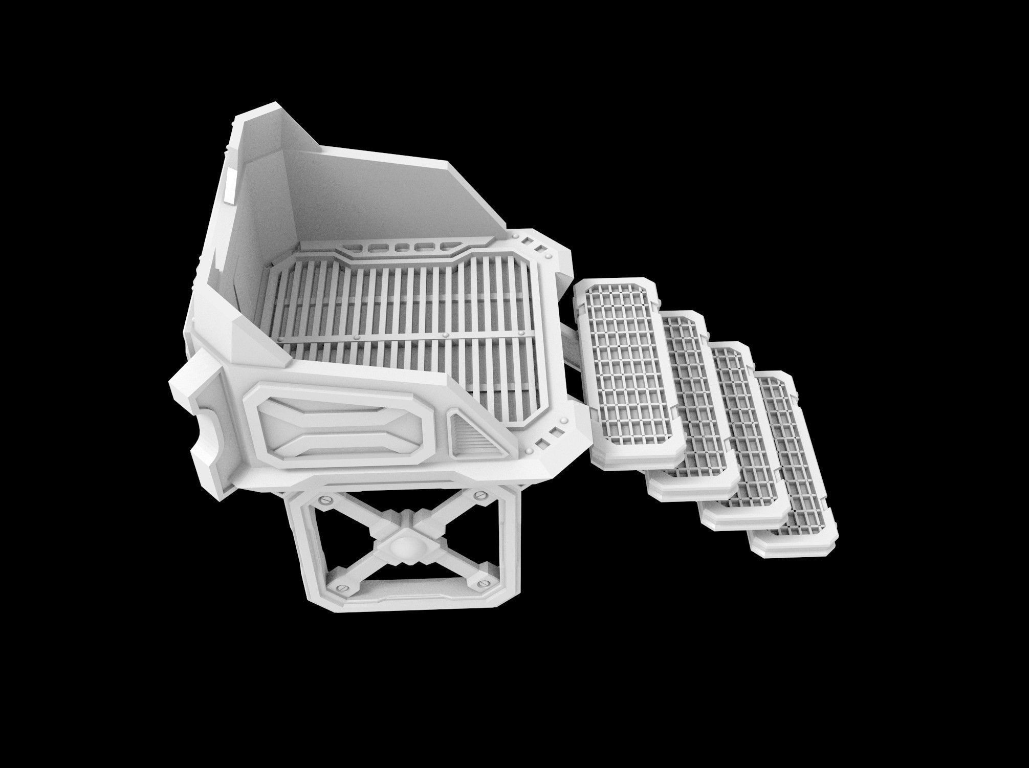 PLATFORM 2 3D PRINTABLE MODEL 3D model 3D printable CGTrader