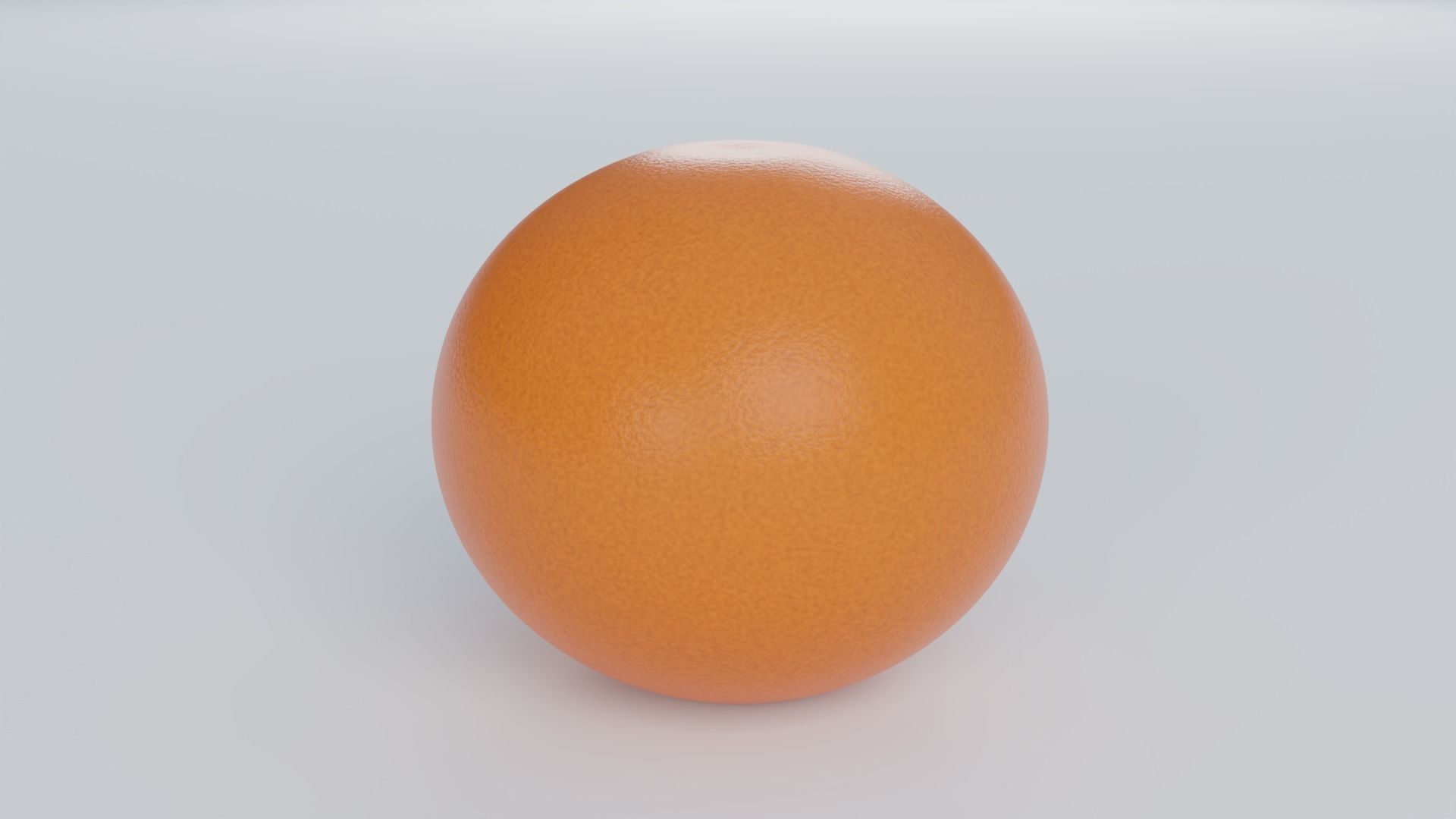 Orange Fruit 3D model_4