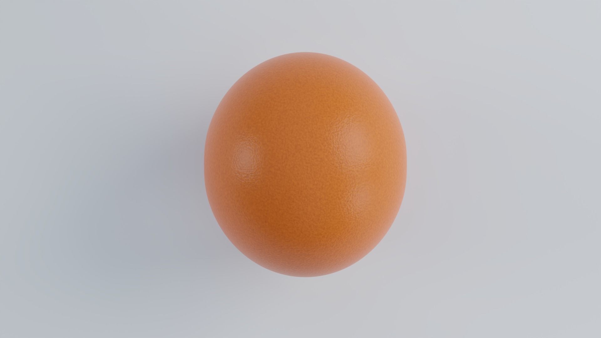 Orange Fruit 3D model_1