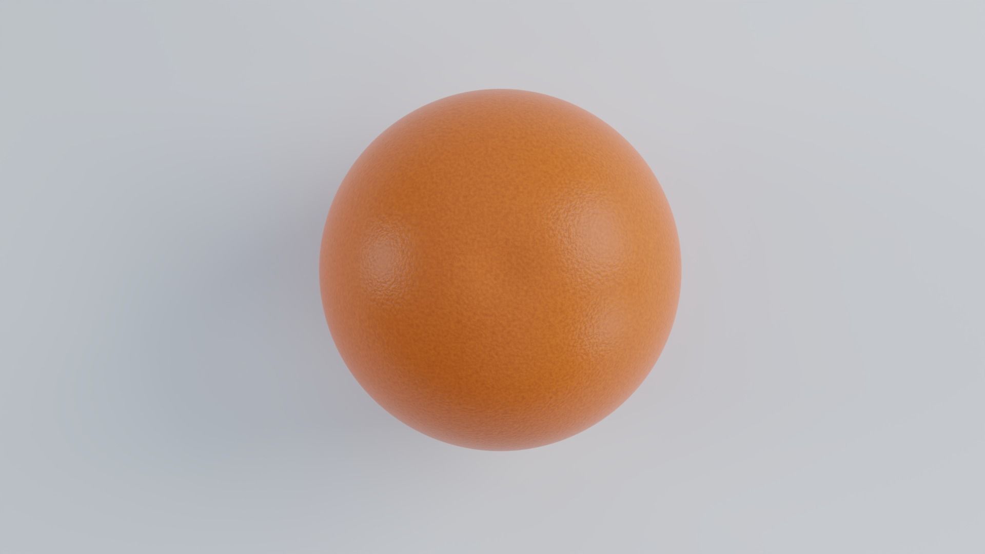 Orange Fruit 3D model_9