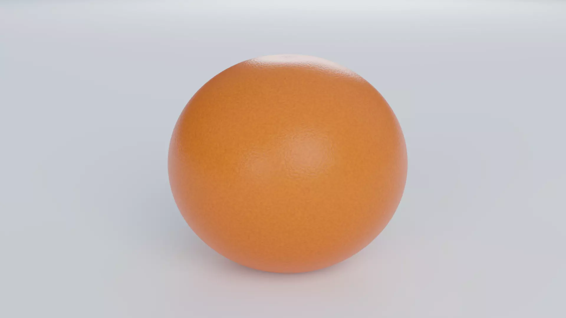 Orange Fruit 3D model_0