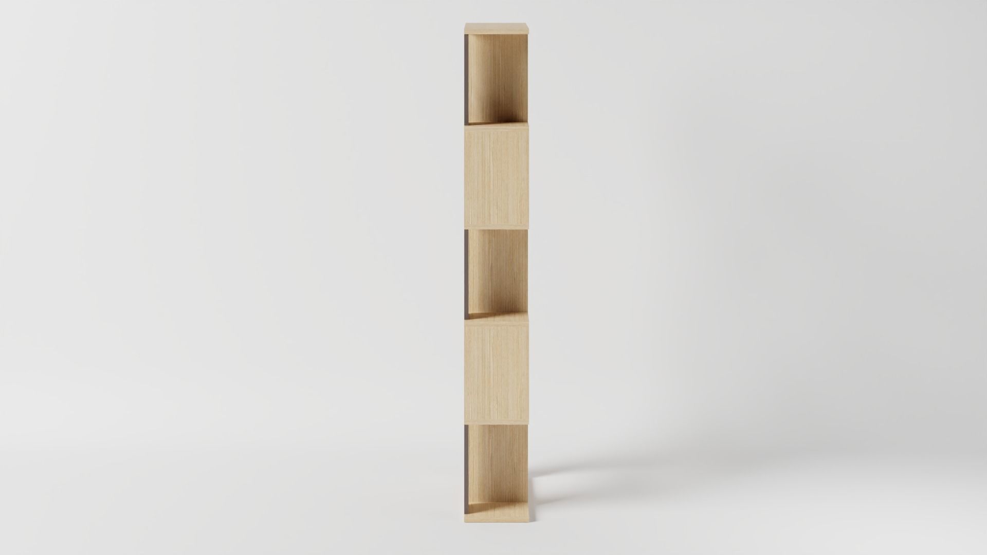 5 SHELF UNIT 3D model_1