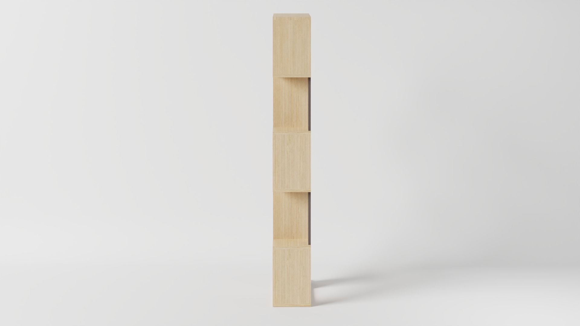 5 SHELF UNIT 3D model_13