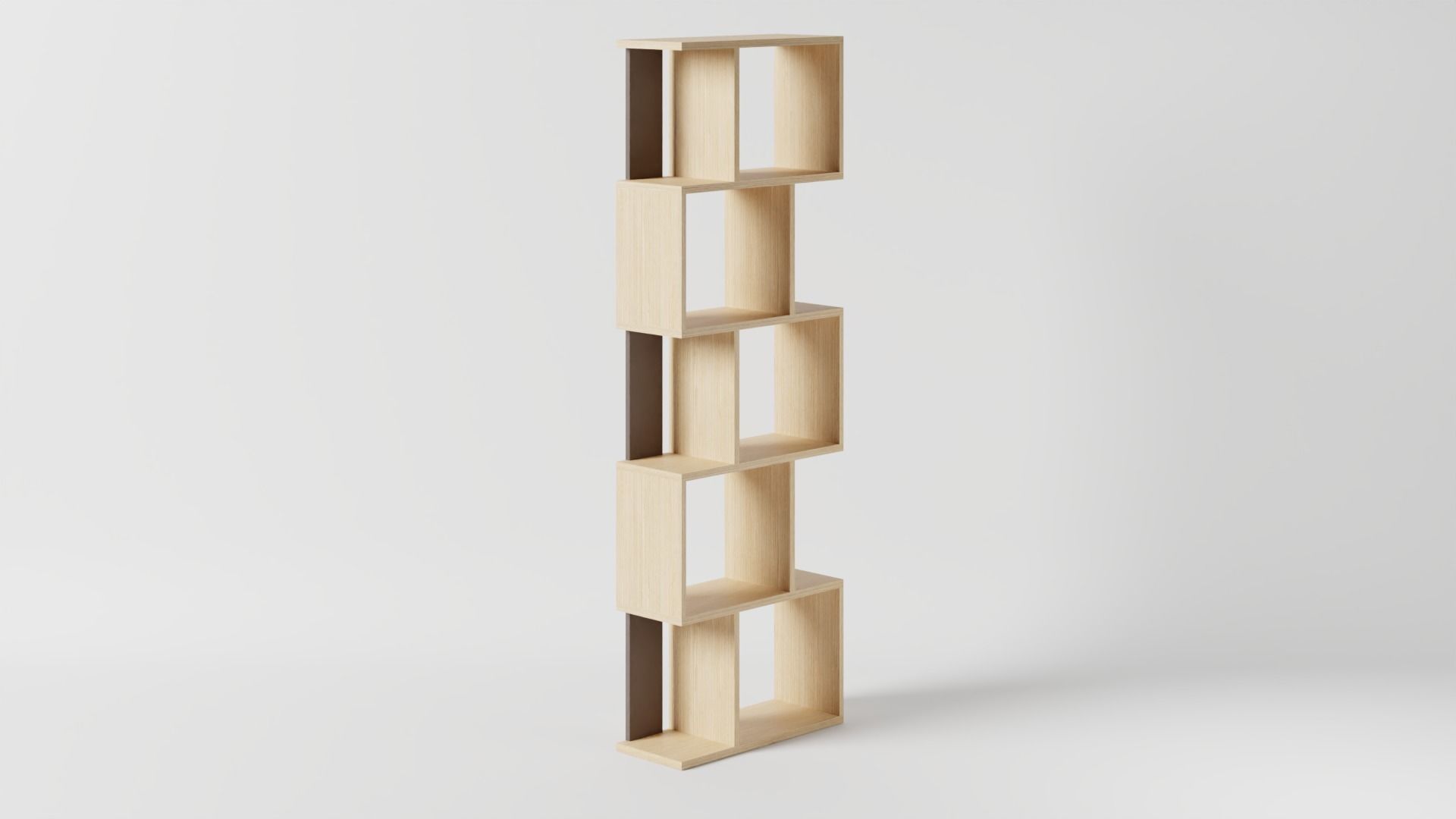 5 SHELF UNIT 3D model_4