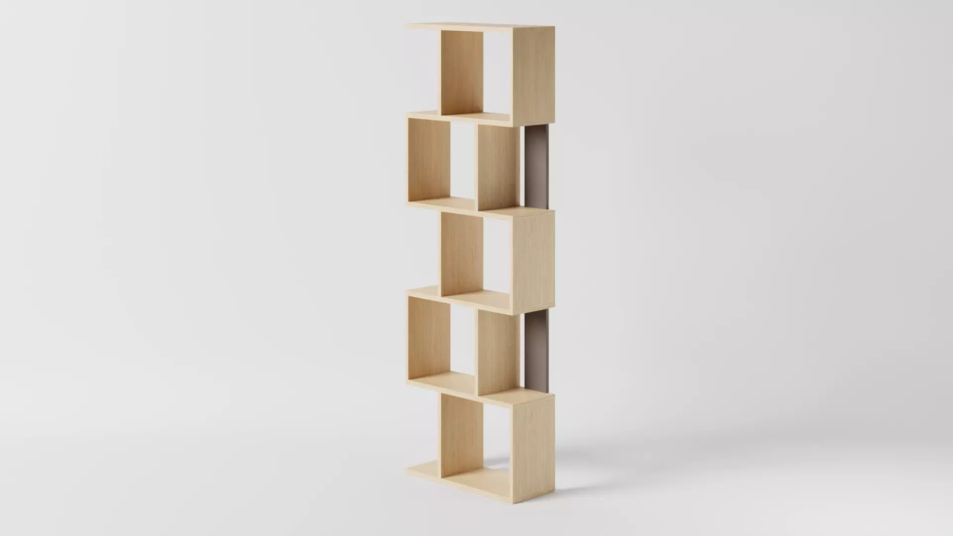 5 SHELF UNIT 3D model_0