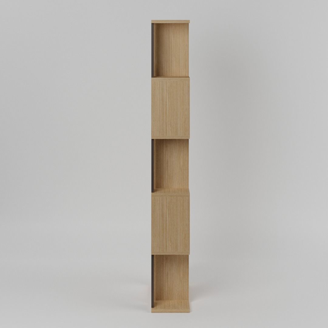5 SHELF UNIT 3D model_10