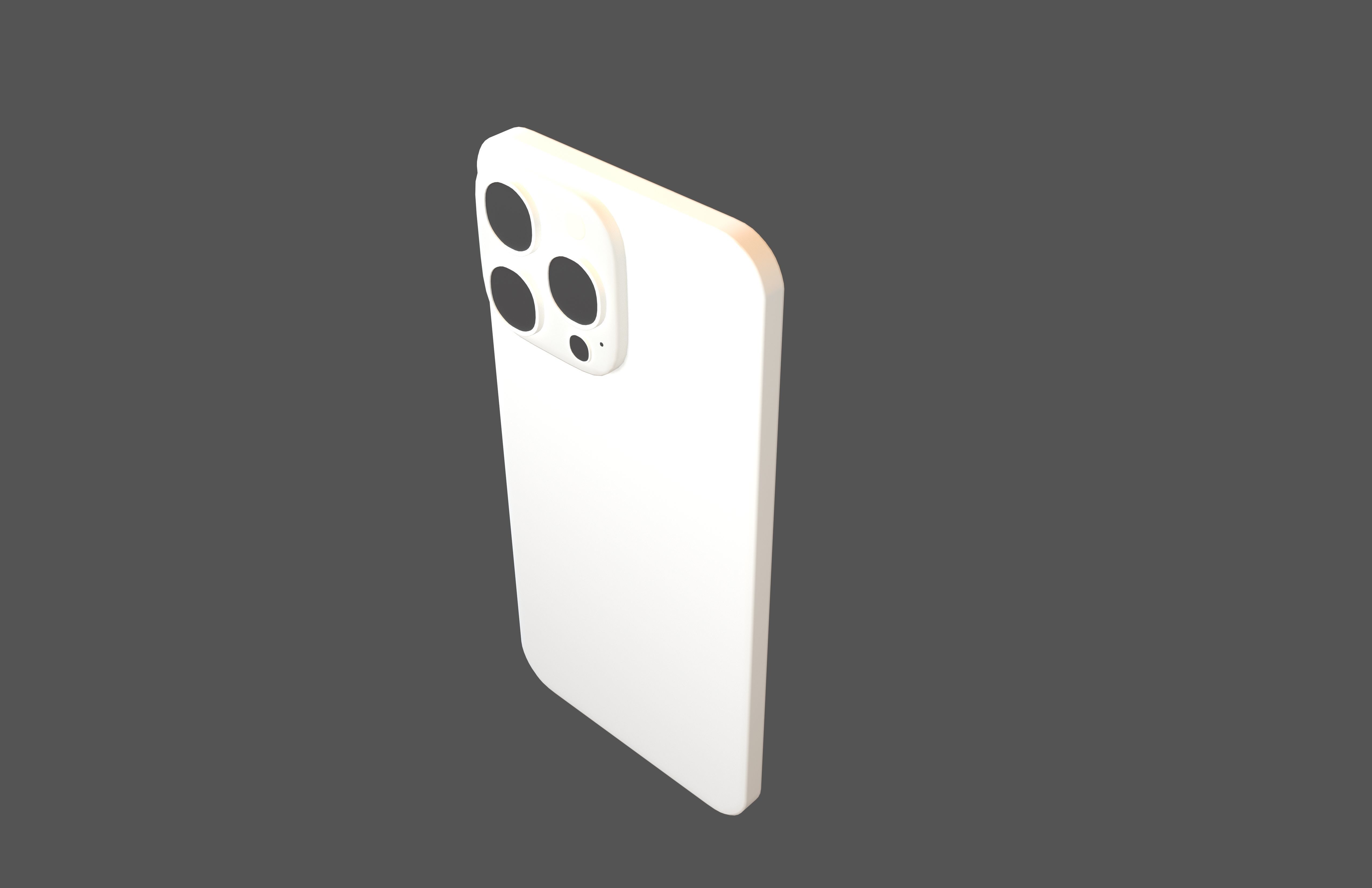Phone Security Icon v1 001 Low-poly 3D model_5